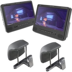 Draagbare DVD-speler met USB-poort en 9 inch scherm voor onderweg