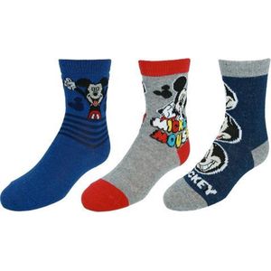 Mickey Mouse - Sokken Multipack Jongens Maat 31-34