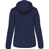 Sweatvest - Geborsteld Polyester - Capuchon - Contrasterende Ritszakken