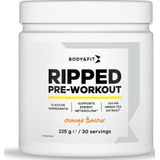 Body & Fit Ripped Pre Workout - Sinaasappel Pre-Workout Poeder - 30 doseringen (225 gram)