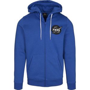 Heren Hoodie Southpole NASA Insignia Logo Zip Hoody royal-blauw