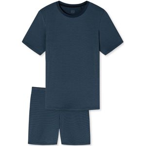 Schiesser - Heren - Shortama - Donkerblauw - 50