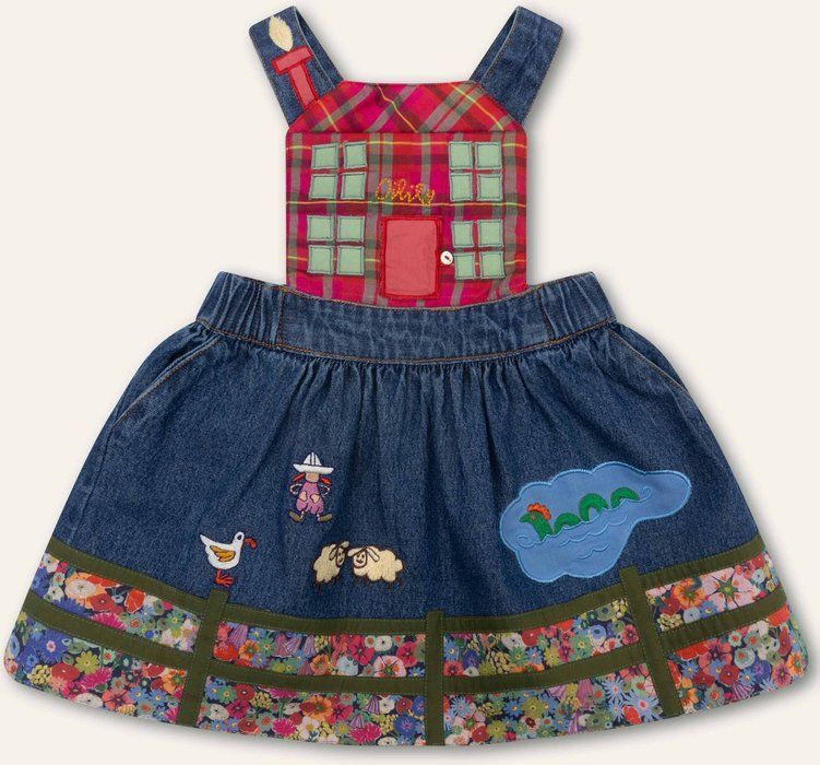 Oilily - Dahouse dress - Blauw - 104/4yr