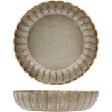 Cosy & Trendy - Astera Pearl Beige - Diepe Borden - Ø 22 cm - Set van 4