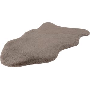 Heaven Shape - vloerkleed - Superzacht - Hoogpolig - schapenvacht - Imitatievacht - Fluffy Vacht - 60x90 cm taupe