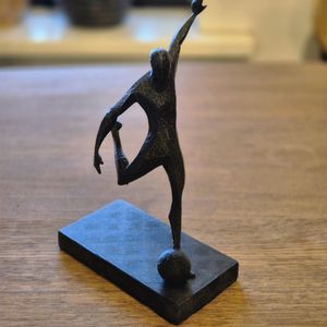Unique Abstract Figurine - Football gift bookshelf home desk decor