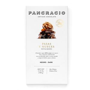 Pancracio - Chocolade - Puur - Noten en Rozijnen - 2 repen