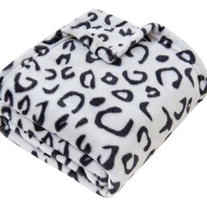 Geruite babydeken - Fleece babydeken - Superzachte, comfortabele en pluizige baby- en peuterdeken voor pasgeborenen - Geschikt voor wiegjes en kinderwagens - 76*102cm -Grijs