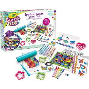 Crayola - Glitter Dots - Hobbypakket - Glitter Dots Sparkle Station Super Set - Voor Kinderen