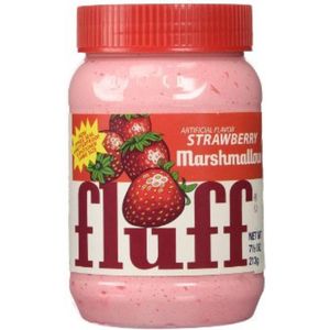 Fluff Aardbei Marshmallow Spread - 12 x 213 gram