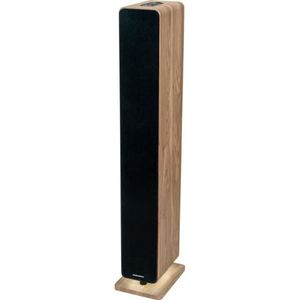 Bluetooth Sound Tower - THOMSON - Hout/Zwart - 120 W, Optisch, USB, Equalizer, TWS, Afstandsbediening, Voeding. 230V