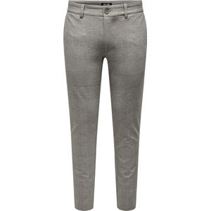 Only & Sons chino slim tapered fit chinchilla