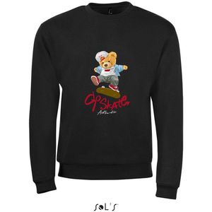 Sweatshirt 2-168 Skating Bear
