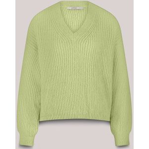 Summum - 7s7964-70044 - Boxy Trui - Patentsteek - V-hals - Lange Mouwen