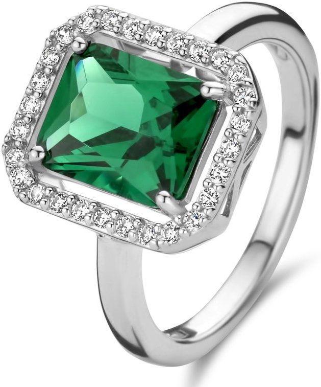 Parte Di Me - PDM33020 - Dames Ring - Groen - Zilver