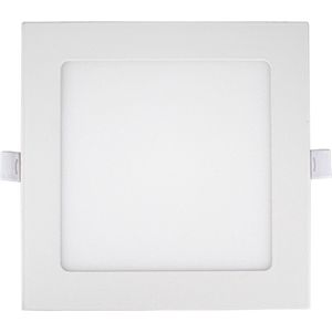 LED Inbouw Downlight Vierkant | True color | 12W | 150x150mm 1000lm - 4200K - Naturel wit