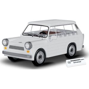 Cobi Youngtimer Bouwpakket Trabant 1:35 Wit 74 -delig 24540