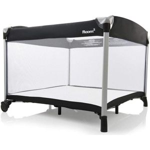 Joovy New Room2 luxe Inklapbare Box - zwart -101x101cm – Campingbedje - Speelbox