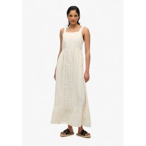 Superdry - Statement gelaagde maxi-jurk - Dames - Jurken