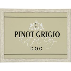 Schootkussen - Pinot Grigio - beige - 43x33x7 cm - MDF- Mars&More