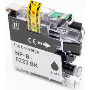 Inkmaster huismerk  cartridge compatible voor Brother LC223 XL zwart 20 ml DCP-J4120DW MFC-J4420DW MFC-J4425DW MFC-J4620DW MFC-J4625DW MFC-J5320DW MFC-J5620DW MFC-J5625DW MFC-J5720DW LC-223BK