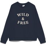 Vero Moda - Vmgenesis - Sweatshirt - Navy