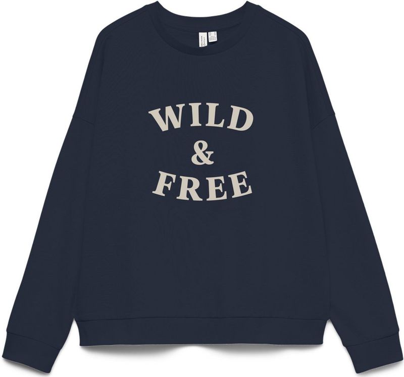 Vero Moda - Vmgenesis - Sweatshirt - Navy