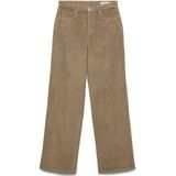 Vero Moda - Tessa Wide Corduroy - Hoge Taille Broek - Wijde Pijpen