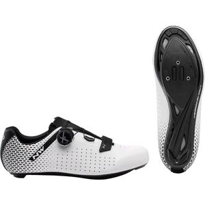 Northwave - Core Plus 2 - Fietsschoenen - Wit/Zwart - Textiel