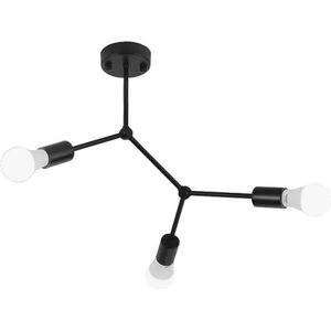 TooLight Hanglamp APP736-3C - E27 - 3 Lichtpunten - Zwart
