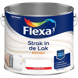 Flexa - Strak in de Lak Binnenlak Hoogglans - Warm Colour 5 - Mengverf - 0.75 Liter