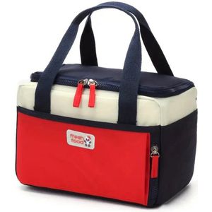 Nivard Koeltas - Koelbox - Koelelementen - Coolbox - Auto - Lunchtas - Strand - Rood
