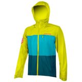 endura mt500 jr waterproof kinderjas groen blauw