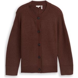 Tom Tailor Plus Size - Oversized vest met ronde hals