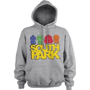 South Park Sketched Hoodie Heather-Grey-S