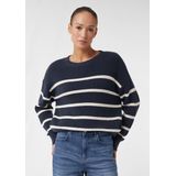 comma - Gebreide Trui - Gestreept - Zacht Katoen
