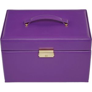 Sacher Sieradendoos Colisimo Jewellery Case Karen Violett Paars