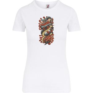 Klere-Zooi - Japanese Viper Tattoo - Dames T-Shirt - L