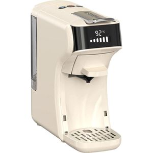 KTN® Koffiezetapparaat - Koffiemachine - Espresso - Warm en Koud - 6 in 1 - Nespresso Capsules - Dolce Gusto Capsules - Gemalen Koffie - ESE Koffiepads - Herbruikbare Cups - Thee - Wit