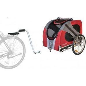 Doggyride fietskar Novel20 rood