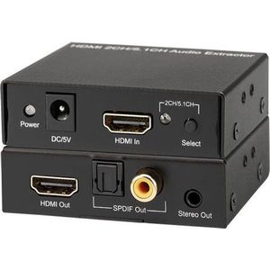 KanexPro HAECOAX HDMI naar HDMI + audio converter