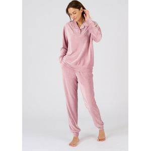 Damart - Loungewear set ribfluweel Thermolactyl - Dames - Violet - 46-48 (L)