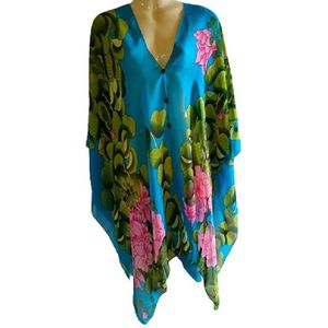 Top topje strandkleding jurk jurkje dames top overtop sjaal sarong jurkjes