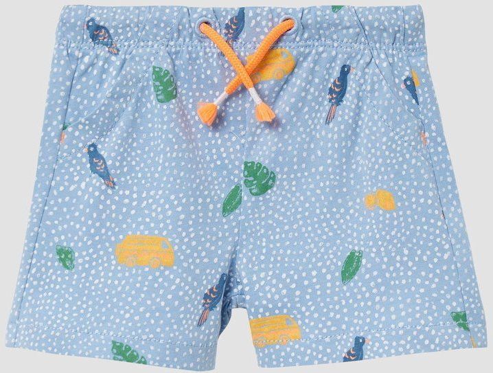 Shorts - All-Over Print - Katoen - Zachte Tailleband - Normale Pasvorm