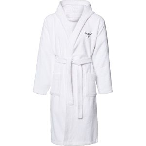 Chiemsee unisex badjas met capuchon 100% katoen wit