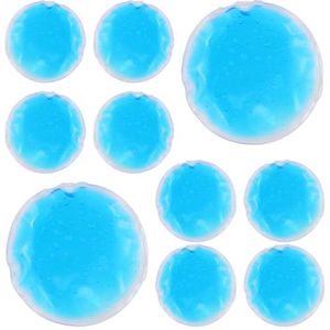 10 herbruikbare ijspakkingen voor pijnverlichting en thermotherapie - Koelpads voor zwellingen en herstel