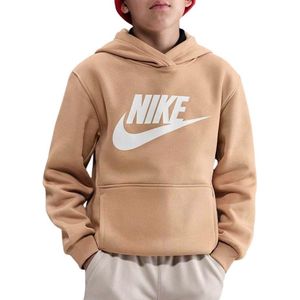 Nike - Sportswear Club Fleece Hoodie - Lichtbruin - Junior