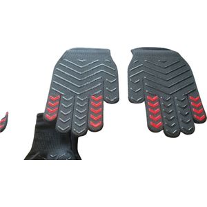 Viktor & Muller® - Ovenhandschoenen - 2 stuks - EN407 Certificaat - tot 500°C - Ovenwanten - Hittebestendige BBQ Handschoenen – Keuken – Koken – Grill – Waterdicht - Barbecue - Oven handschoenen – Anti slip – Grill - hand schoenen – Accessoires