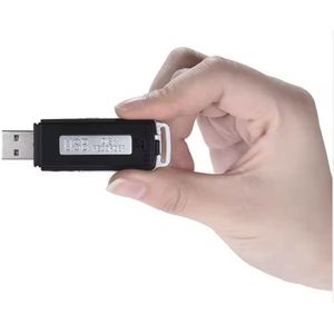 Afluisterapparaat - 16 Gb - Usb Stick Afluisterapparaat - Voice Recorder Digitaal - Spy Recorder - Dictafoon - Afluisteren & Opnemen