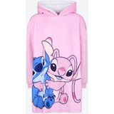 Disney Stitch Snuggle Hoodie Roze Maat 140-146